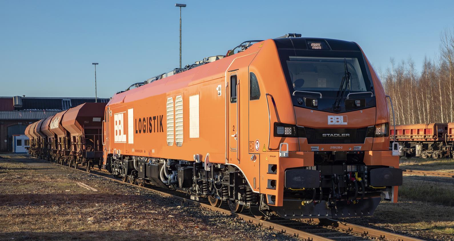 A BBL Logistik első Stadler EuroDualja (kép forrása: Railway Gazette)