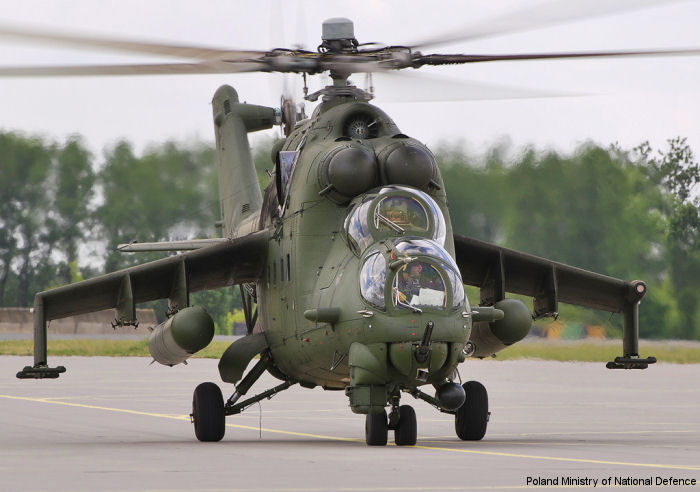 Mi-24 (fotó: Lengyel Védelmi Minisztérium)
