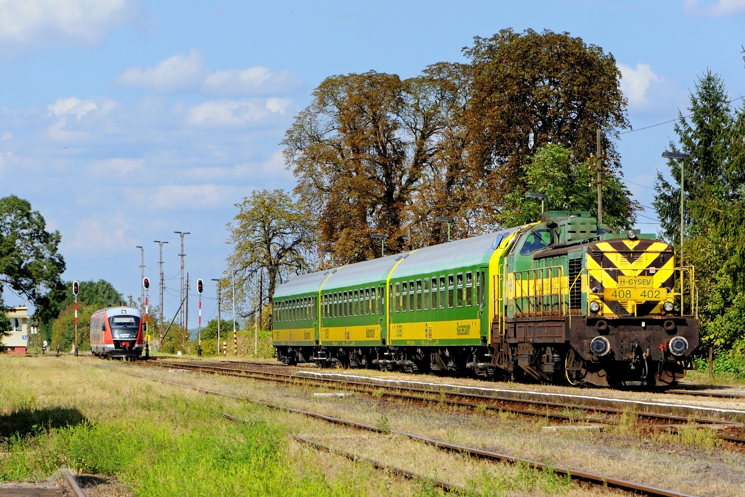 Pécsre tartó 8994-es Pannónia Interregio előz, 1. rész