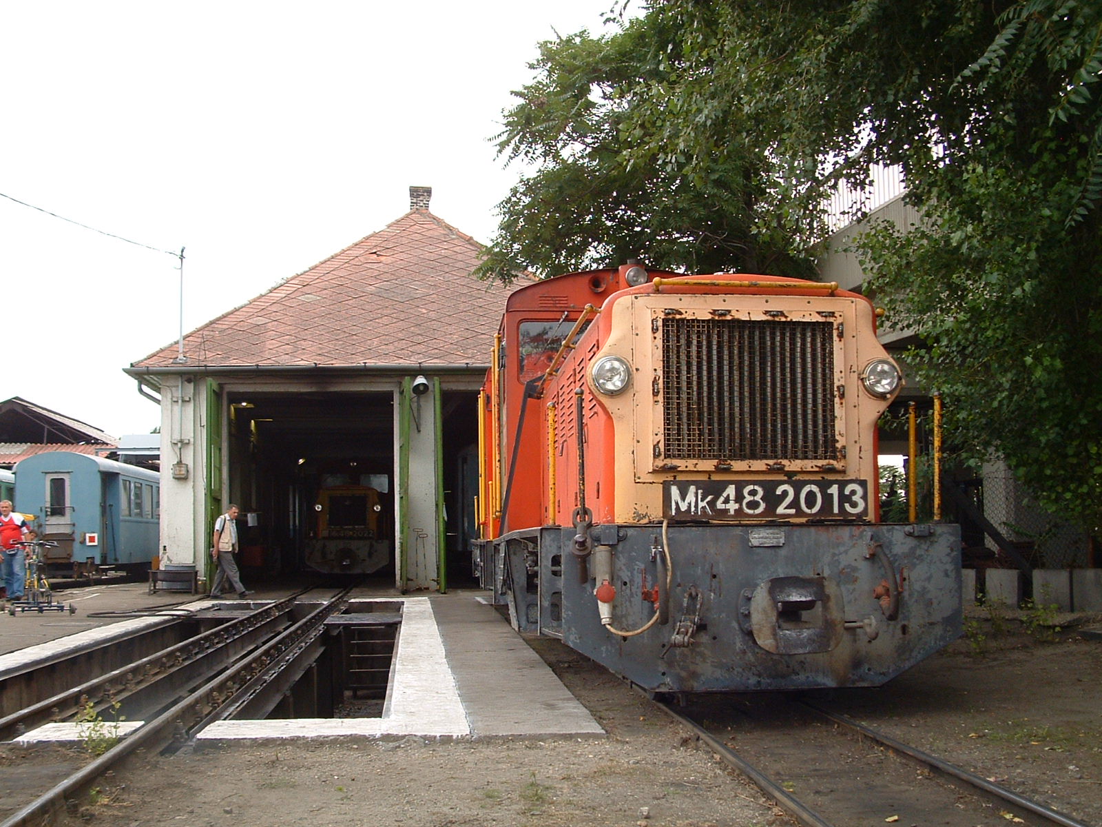 A Kecskeméti Kisvasút napján 2006-ban még jártak a vonatok (fotó: Mucsi Barnabás)