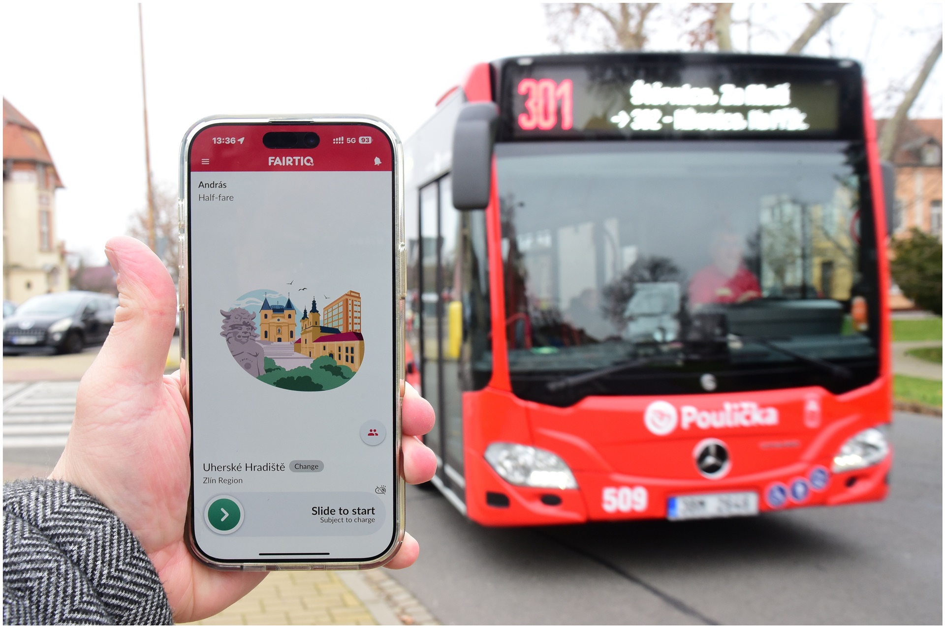 A közlekedést a Fairtiq elektronikus jegyrendszer egyszerűsíti tovább