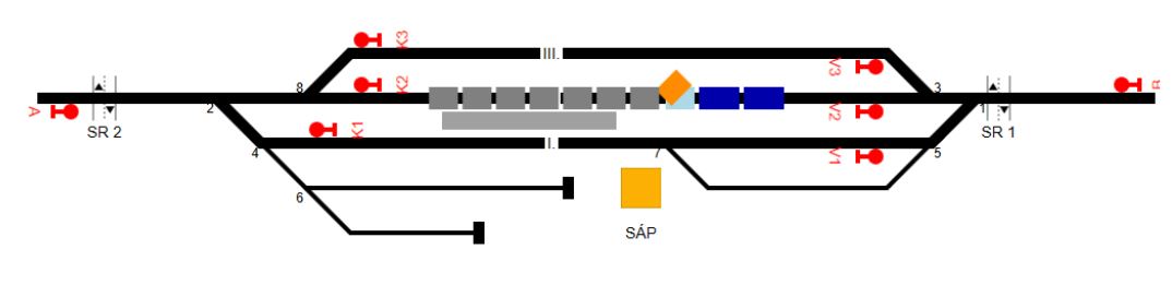 A vonatok helyzete az ütközés után (illusztrációk: KBSZ)