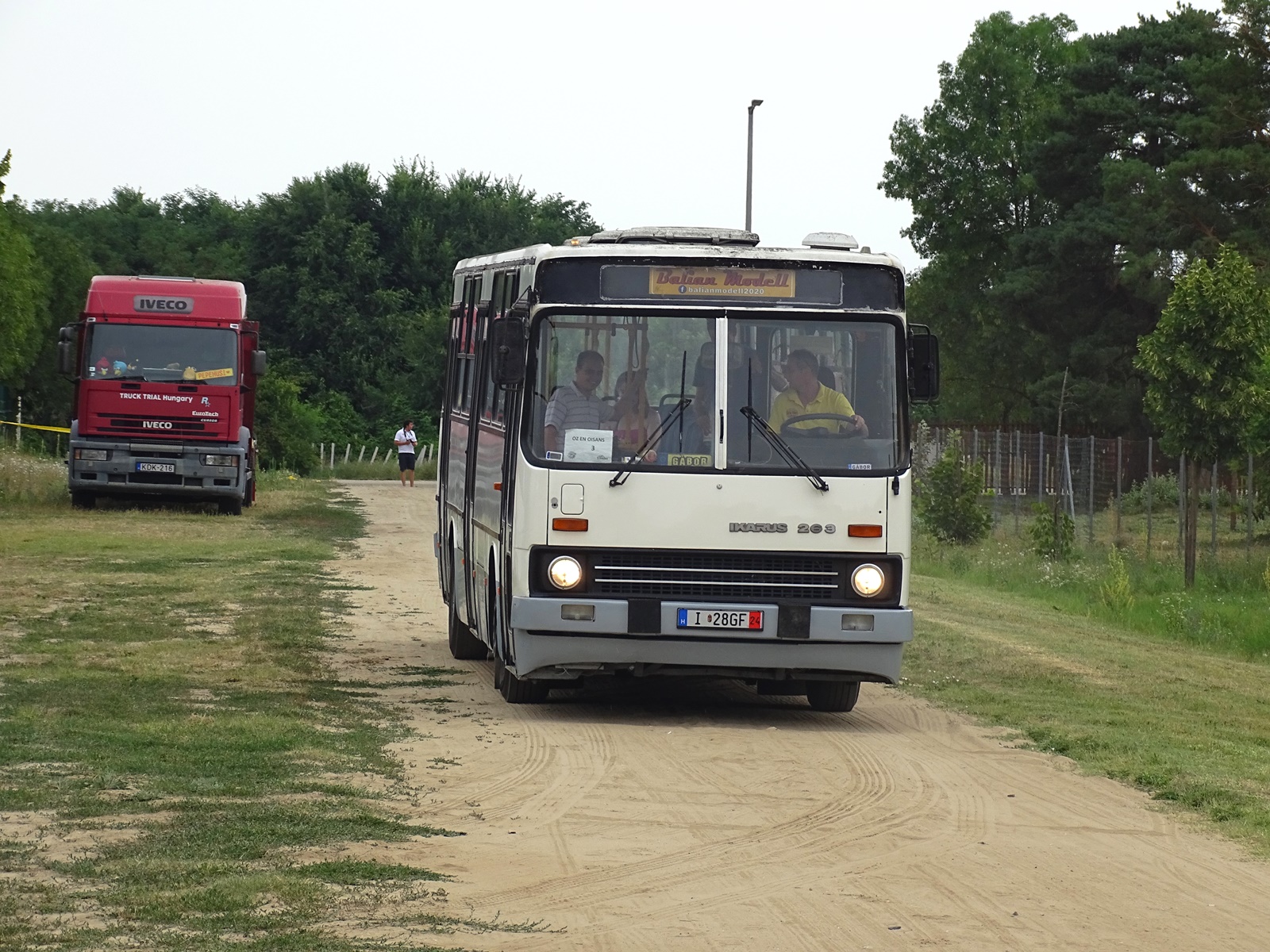 Ikarus 263-as a múlt század kilencvenes éveinek végéről