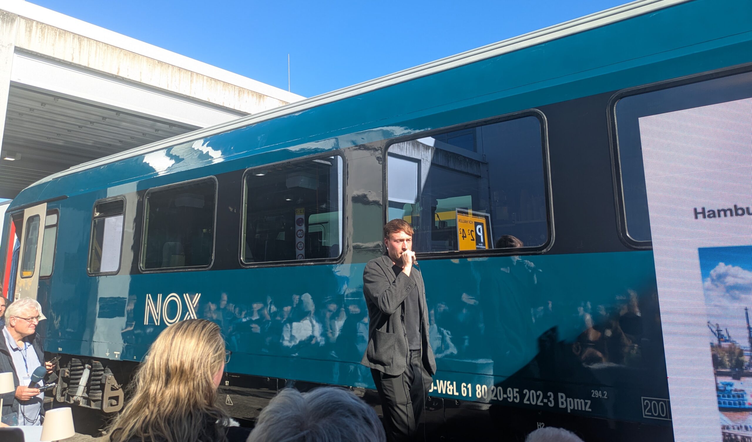 A Nox Mobility hálókocsija (kép forrása: railway-news.com)