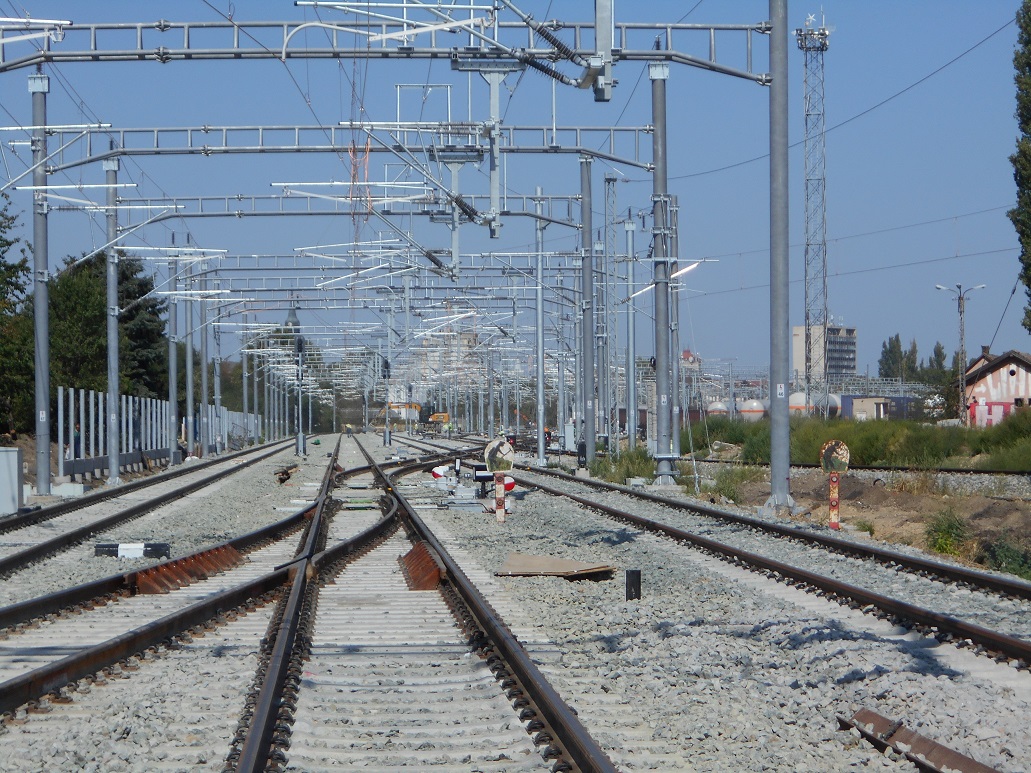 Kezdőpont felől közeledünk Szabadka állomására