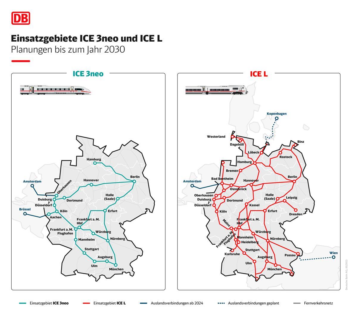 A DB korszerű, új távolsági szerelvényeit 2030-ra Németország-szerte igénybe lehet majd venni