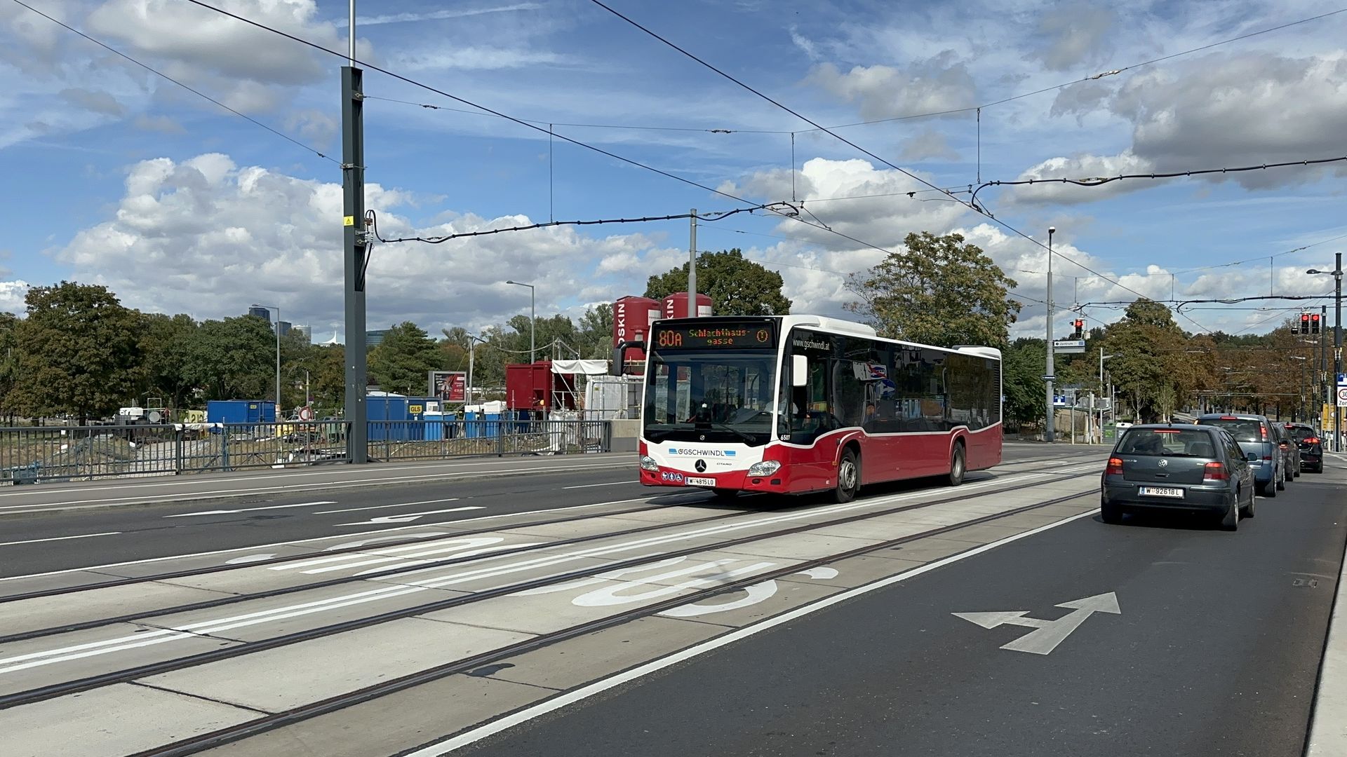 A módosult menetrendű 80A