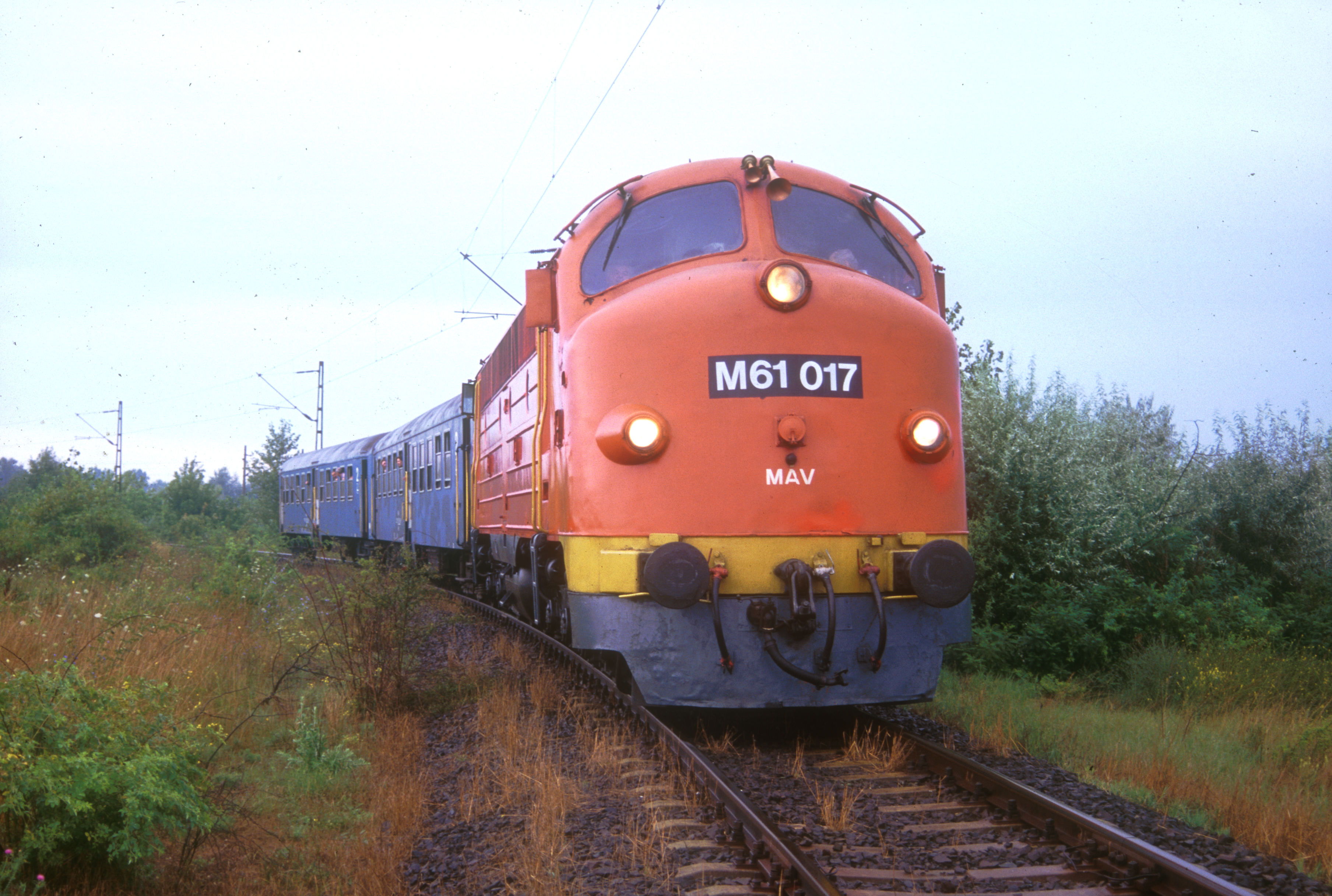 Az M61 017-es 1999. augusztus 11-én a szolnoki deltában (fotók: Joó Ferenc)
