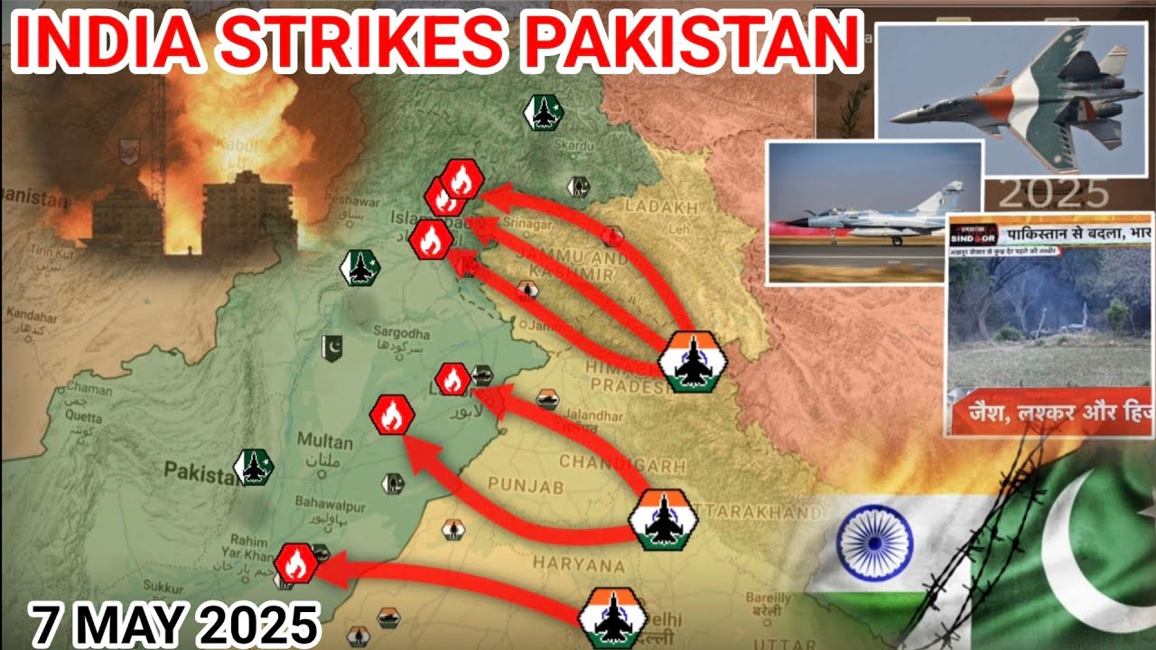 Az akciók során egyik ország harci gépei sem hatoltak be ellenséges légtérbe