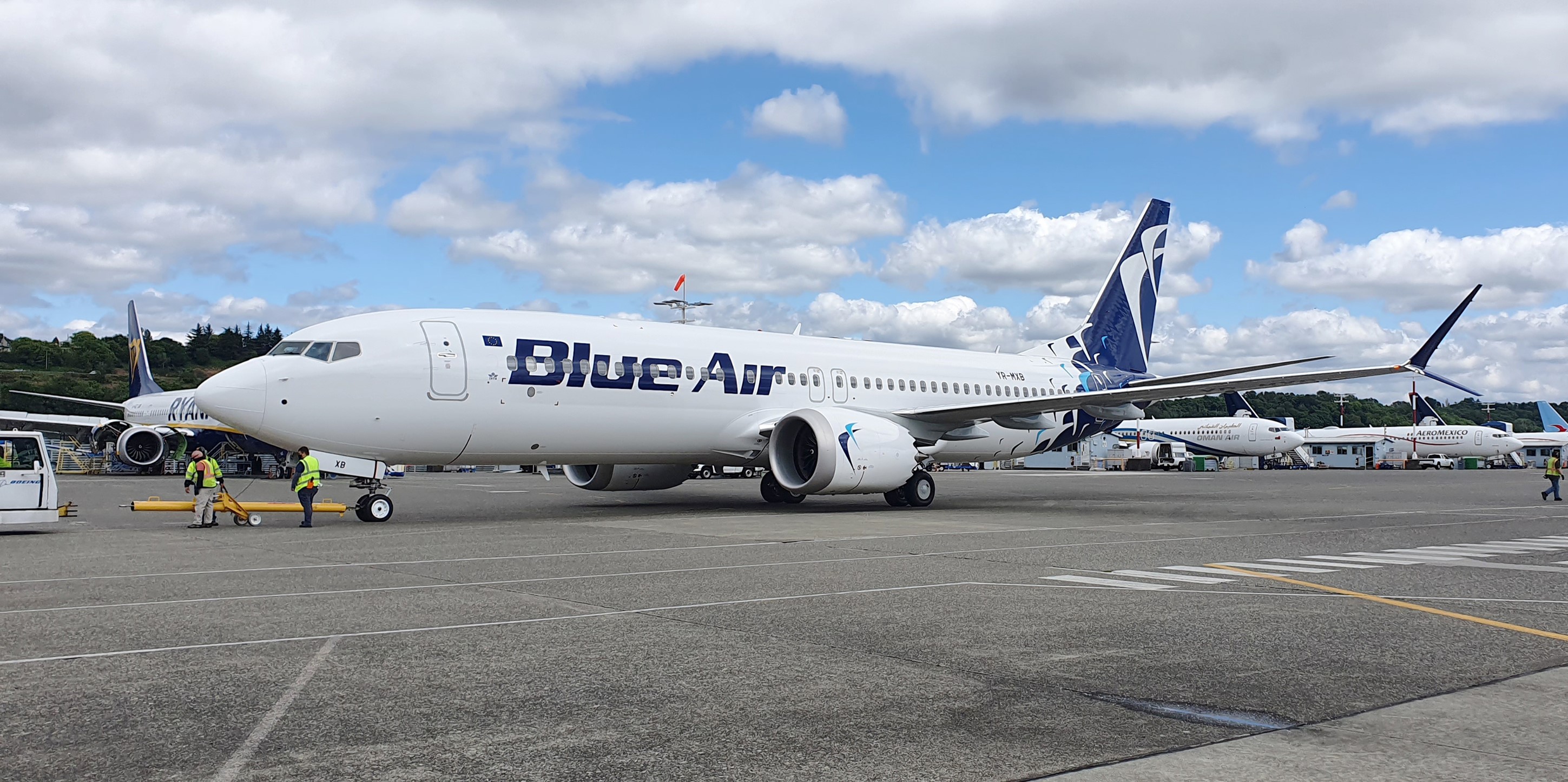 A Blue Air első MAX 8-asa tavaly érkezett a nemrég leállt társasághoz