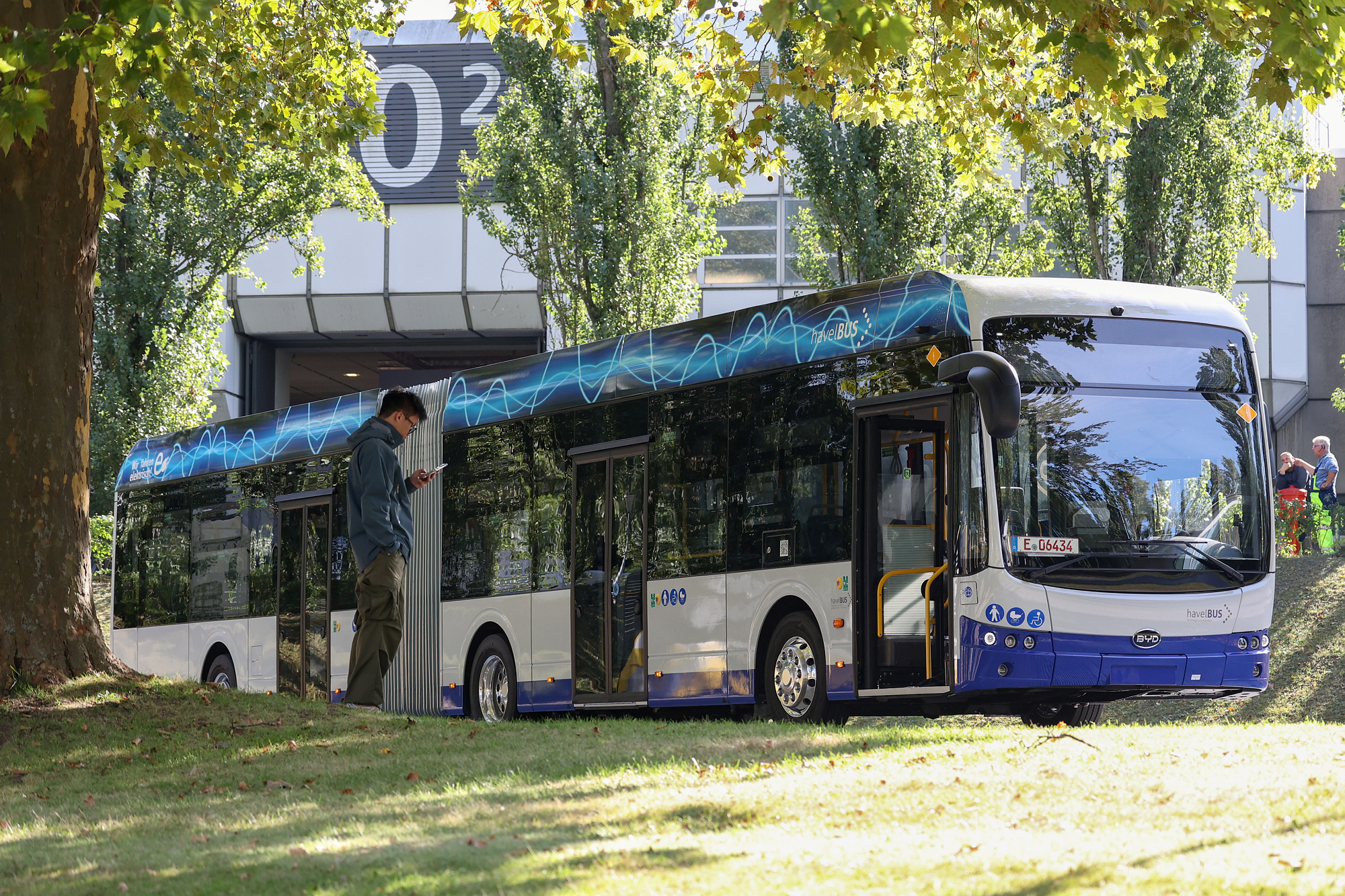 BYD B18 csuklós busz (kép forrása: InnoTrans)