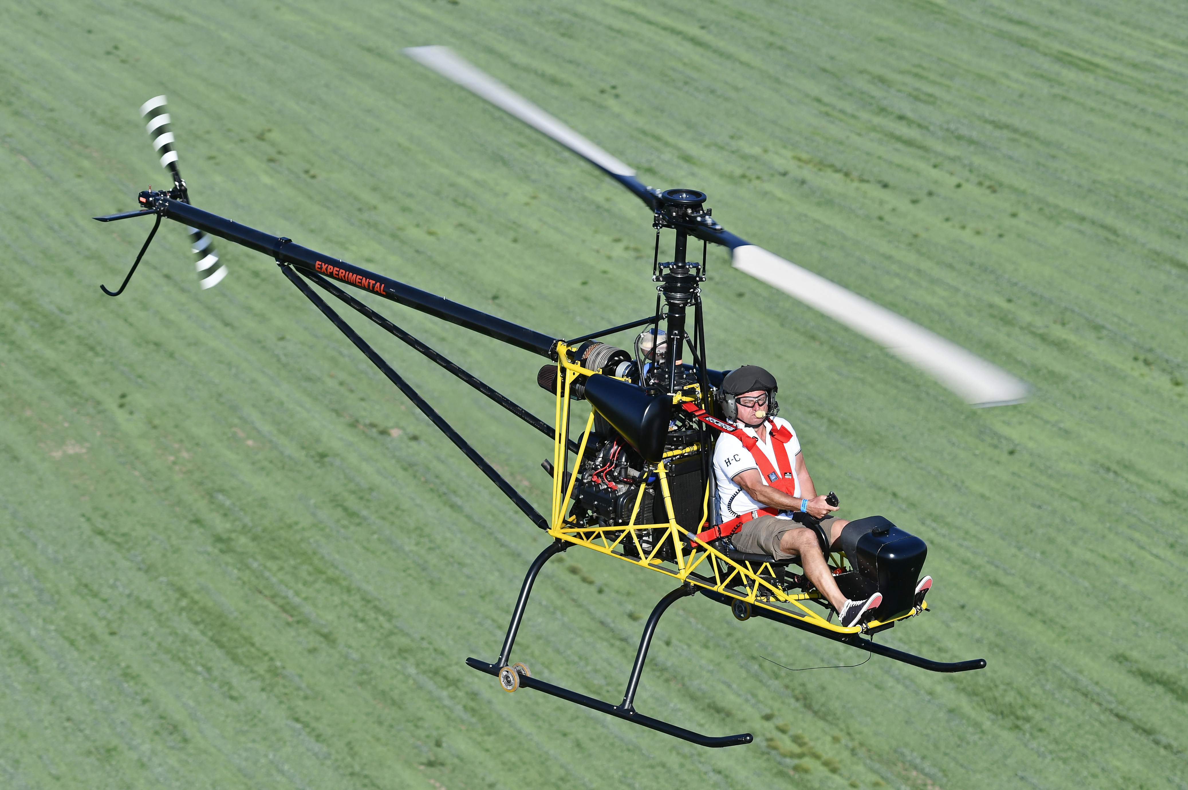 Börgöndi attrakció, a magyar könnyű helikopter