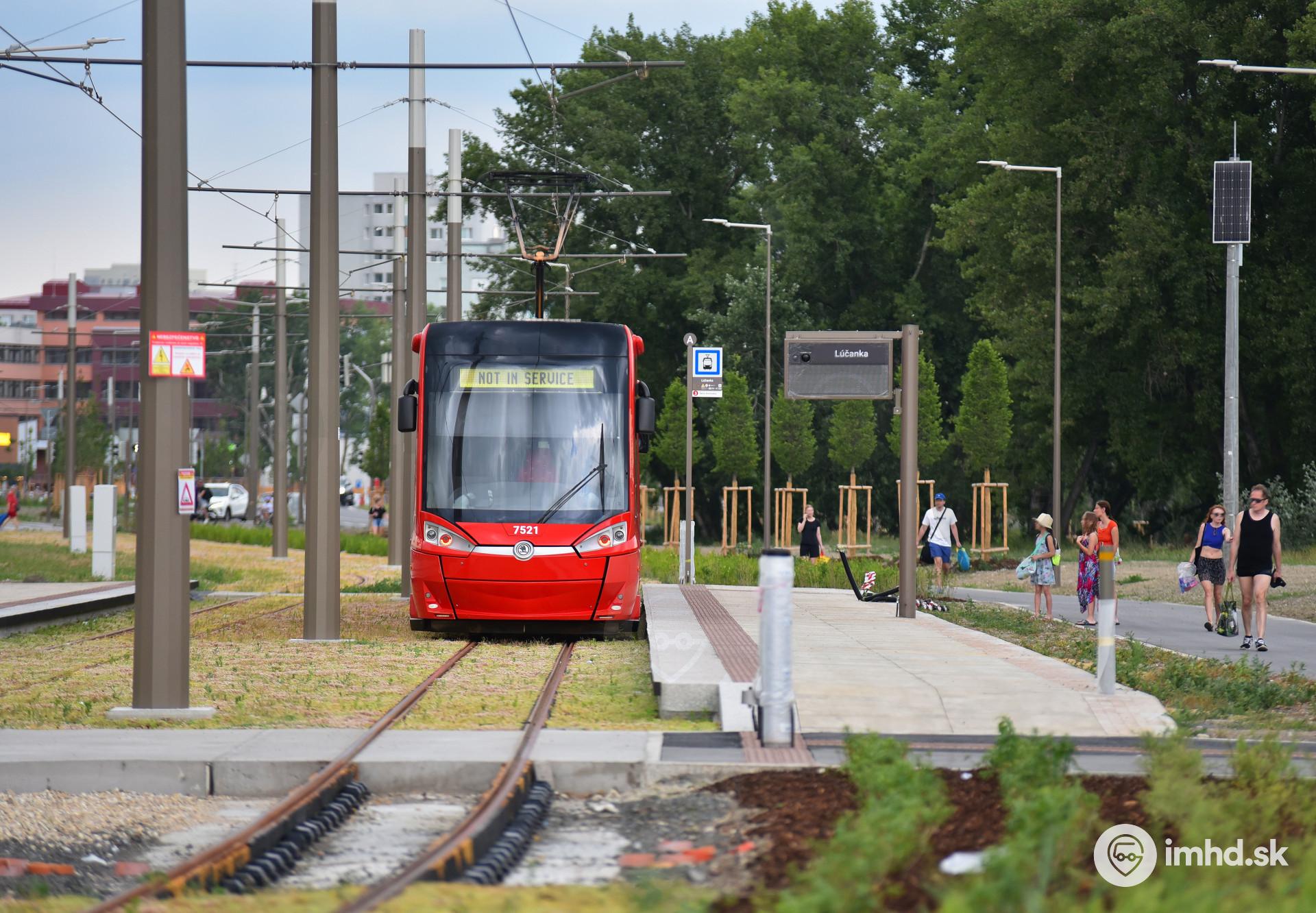 Lúčanka megálló (képek forrása: imhd.sk)