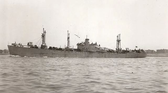 Az SS Richard Montgomery a több mint 2700 megépített Liberty osztályú hajó egyike volt, de alig több, mint egyévnyi szolgálati idő elteltével lőszerrel és robbanóanyaggal megrakva elsüllyedt az Egyesült Királyság partjainál (fotó: az Egyesült Államok Archívumának közkinccsé tett felvétele)