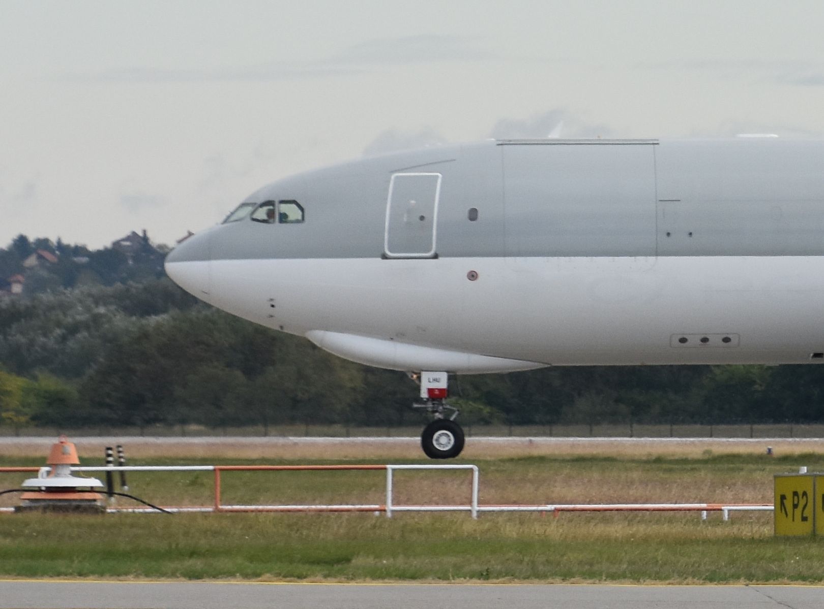 Orrfutó-dudoros A330F magyar kormánygépként (fotó: Kővári László)